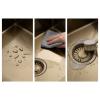 Pure.Sink Luxion PVD Antique Bronze sink 36x40 cm undermount, flush mount, and top mount with bottom rack PLX3640-64